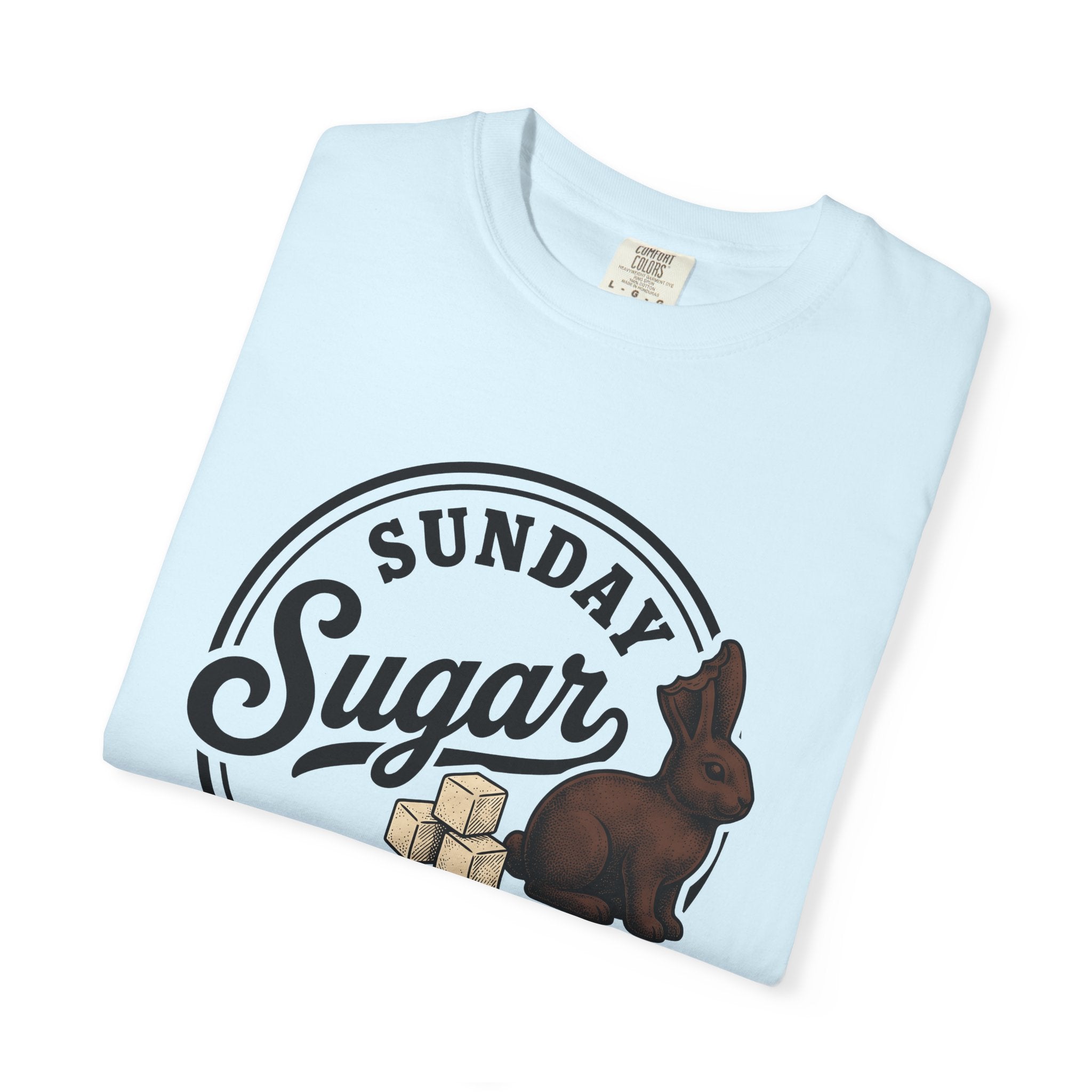 Chocolate Rabbit Shirt Easter Sweets Gift Women Retro Tee Bunny T-Shirt Easter Fan Chocolate Tshirt Vintage Tshirt Candy Graphic Hand Drawn