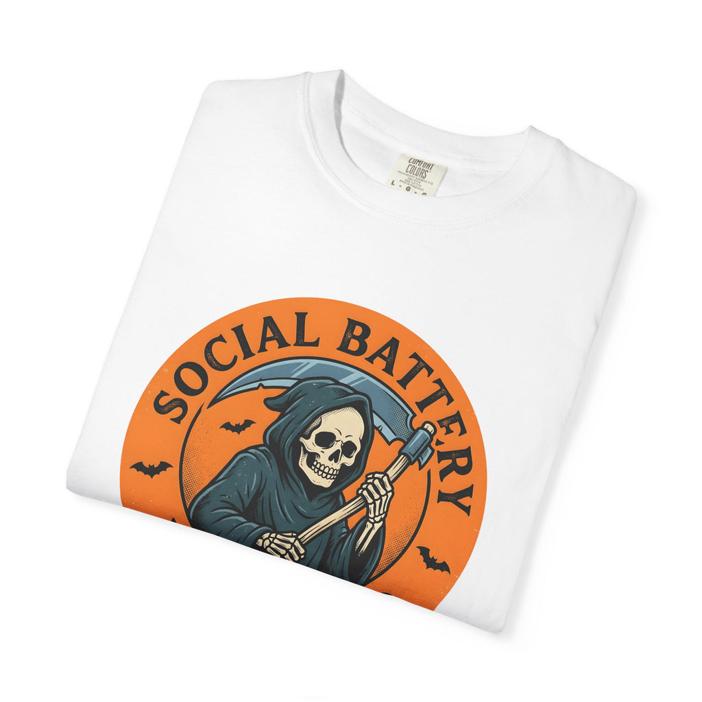 Grim Reaper Shirt Halloween Goth Gift Women Vintage Tee Death Harvest T-Shirt Horror Fan Dark Art Tshirt Gothic Graphic Retro Bats Tshirt