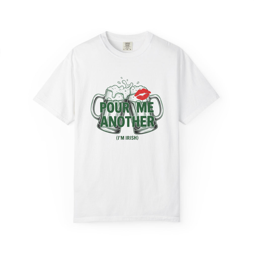 Beer Cups Shirt St Patrick's Day Liquids Gift Women Throwback Tee Pint Glass T-Shirt Shamrock Fan Vintage Tshirt Beverage Graphic Doodle