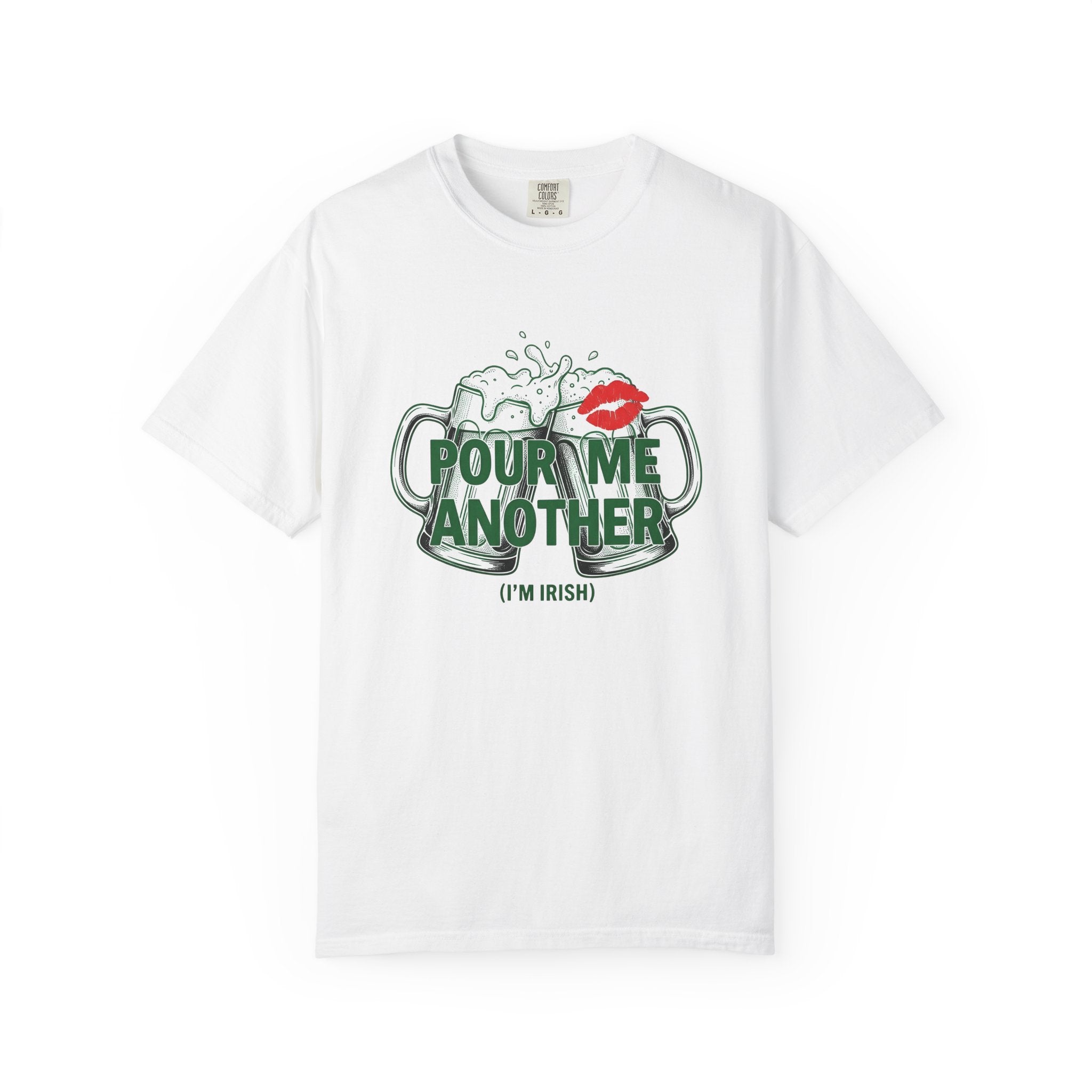 Beer Cups Shirt St Patrick's Day Liquids Gift Women Throwback Tee Pint Glass T-Shirt Shamrock Fan Vintage Tshirt Beverage Graphic Doodle