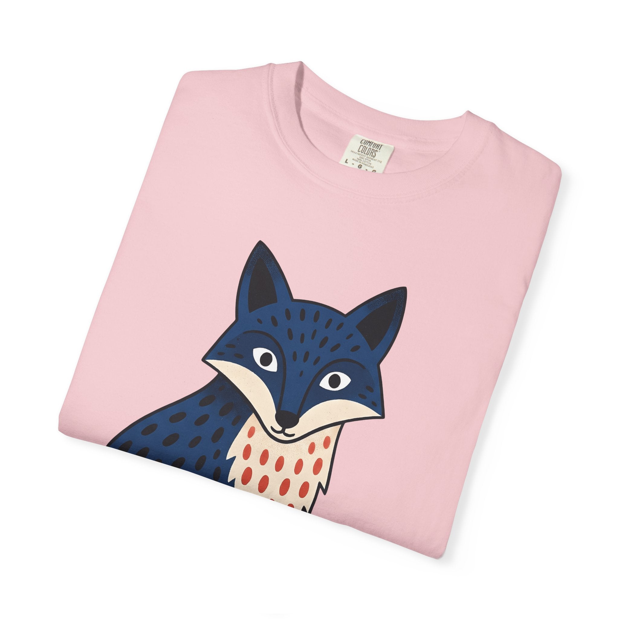 Fox Graphic Shirt Animals Woodland Gift Women Boho Tee Fox T-Shirt Wildlife Fan Vagabond Tshirt Forest Graphic Minimalist Pattern Tshirt