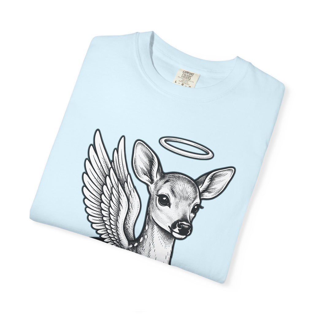 Mythical Doe Shirt Cute Wildlife Gift Women Cartoon Tee Fawn T-Shirt Adorable Fan Cartoonish Tshirt Wildlife Graphic Classic Plumage Tshirt