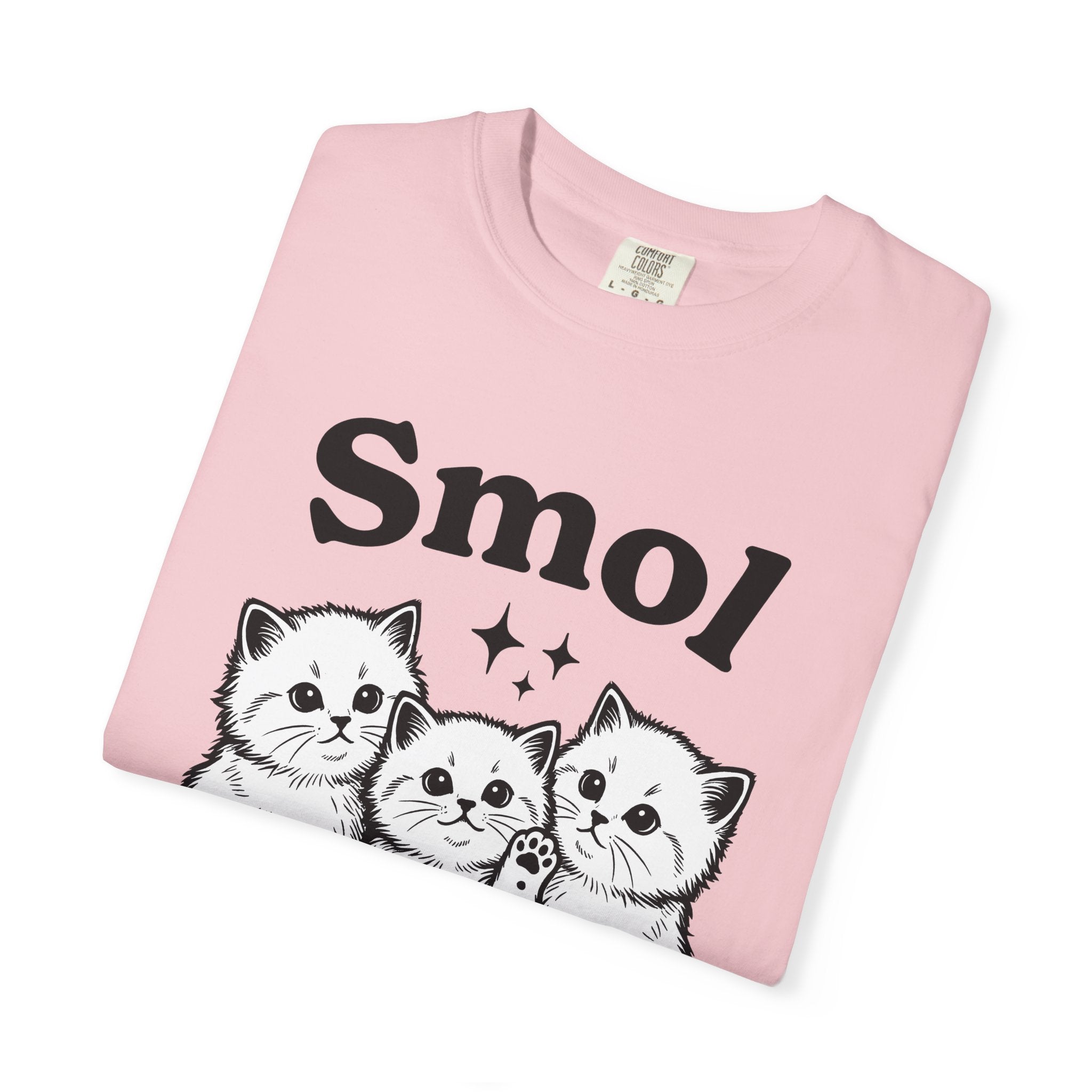 Playful Kittens Shirt Cat Wildlife Gift Women Cartoon Tee Kitten T-Shirt Cat Fan Feline Tshirt Animal Graphic Doodle Twinkles Tshirt