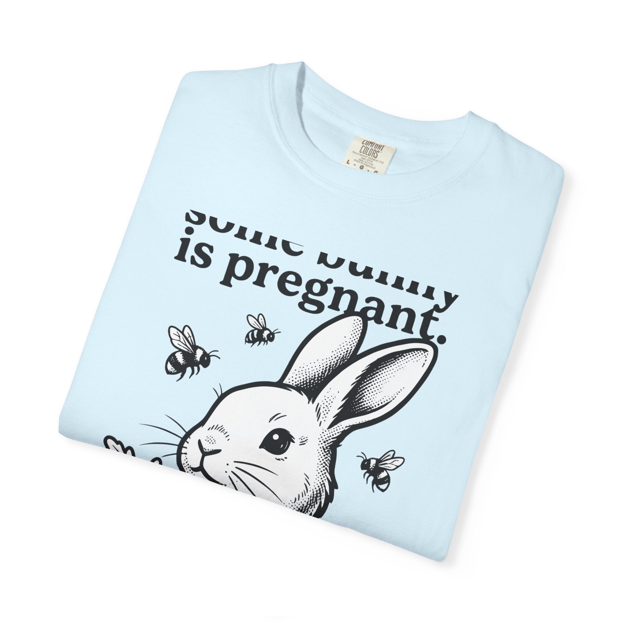 Expecting Rabbit Shirt Funny Wildlife Gift Women Sketch Tee Bunny T-Shirt Humor Fan Hare Graphic Retro Veggie Tshirt