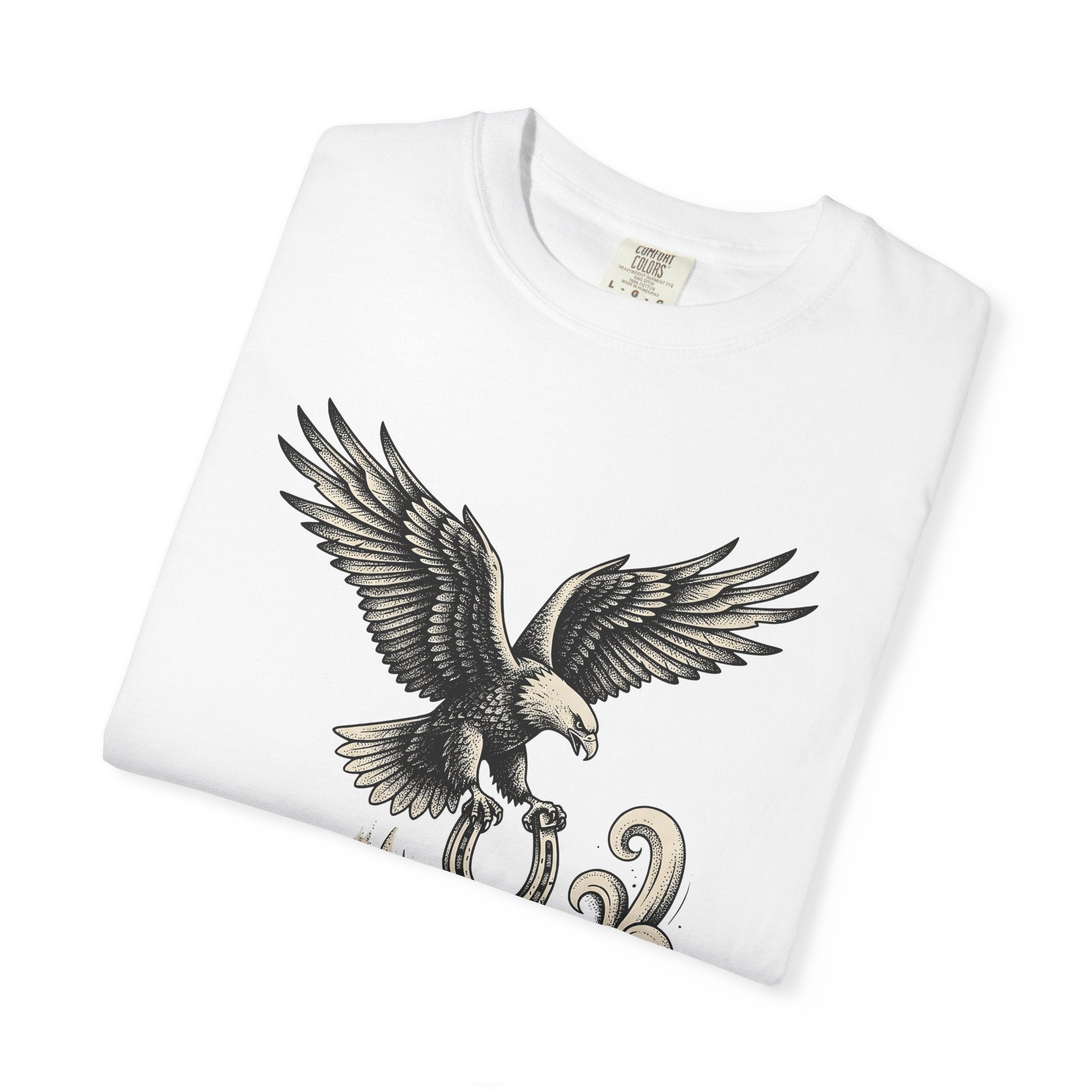 Eagle Horseshoe Shirt Cowgirl Western Gift Women Tattoo Tee Horseshoe T-Shirt Rodeo Fan Ink Tshirt Western Graphic Vintage Western Swirl