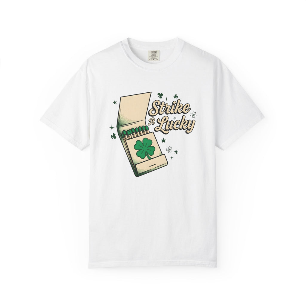 Matchbook Clover Leaf Shirt St Patricks Day Charm Gift Women Nostalgic Tee Shamrock T-Shirt Luck Fan Vintage Tshirt Lucky Graphic Throwback