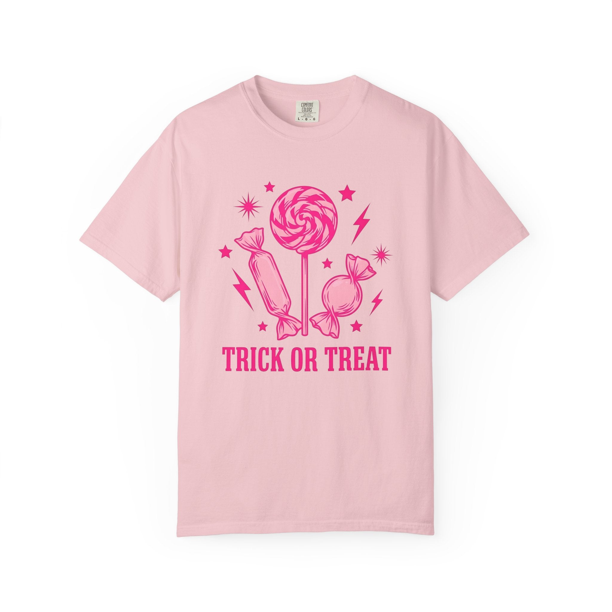 Candy Artwork Shirt Halloween Event Gift Women Colorful Tee Sweets T-Shirt Horror Fan Spooky Tshirt Party Graphic Classic Star Icons Tshirt