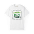Golf Tees Shirt Golf Fun Gift Women Heavy Tee Tee Pegs T-Shirt Golfer Fan Golf Ball Tshirt Amusement Graphic Sleek Lager Tshirt