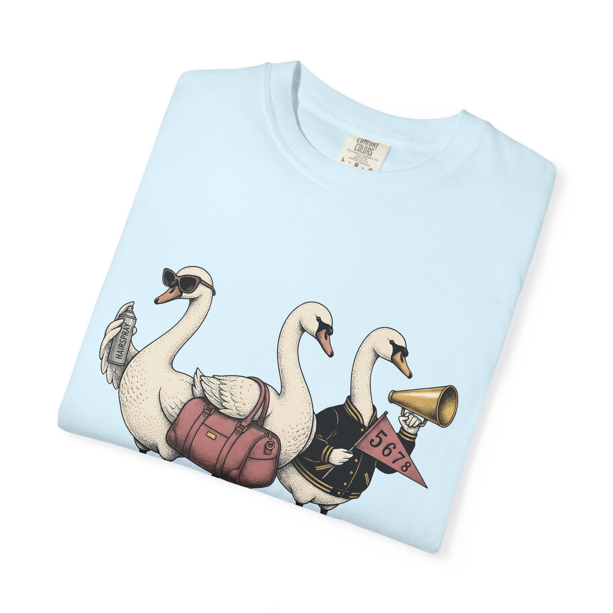 Swan Set Shirt Moms Fauna Gift Women Storybook Tee Cygnus T-Shirt Motherhood Fan Fairy Graphic Tshirt Old School Bag Tshirt