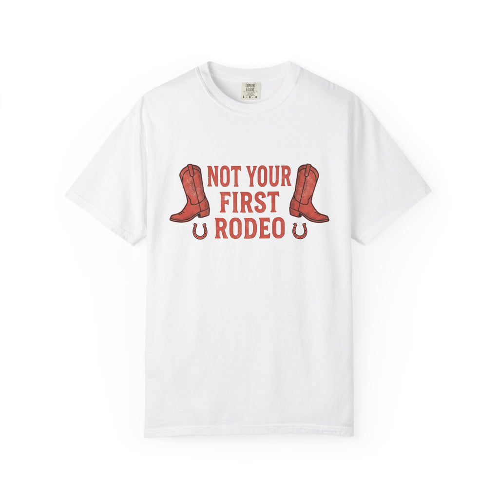 Leather Boots Shirt Cowgirl Livestock Gift Women Rustic Tee Boots T-Shirt Rodeo Fan Cowboy Tshirt Farm Graphic Hand Drawn Iron Horseshoe