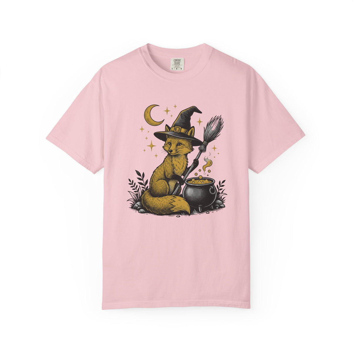 Magic Fox Shirt Halloween Creature Unisex Gift Retro Tee Fox T-Shirt Horror Fan