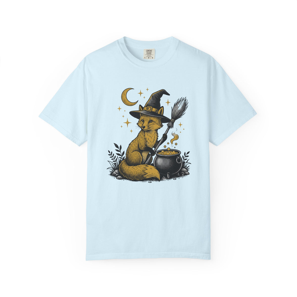 Magic Fox Shirt Halloween Creature Unisex Gift Retro Tee Fox T-Shirt Horror Fan