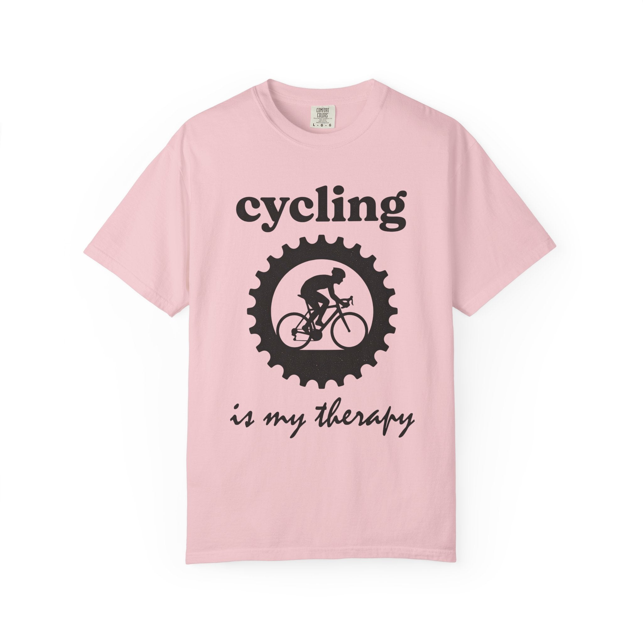 Cyclist Graphic Shirt Cycling Fitness Gift Women Silhouette Tee Biker T-Shirt Cyclist Enthusiast Outline Tshirt Workout Graphic Minimalist