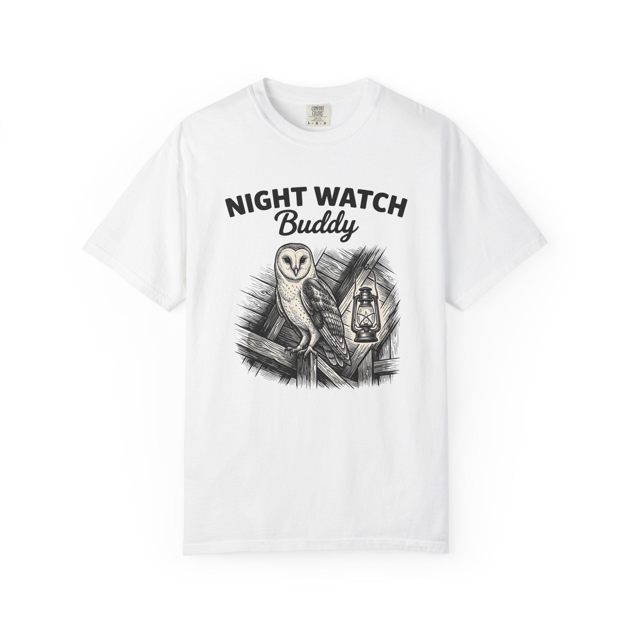 Barn Owl Shirt Cowgirl Animal Gift Women Vintage Tee Owl T-Shirt Cowboy Fan Wildlife Graphic Tshirt Hand Drawn Lantern Tshirt