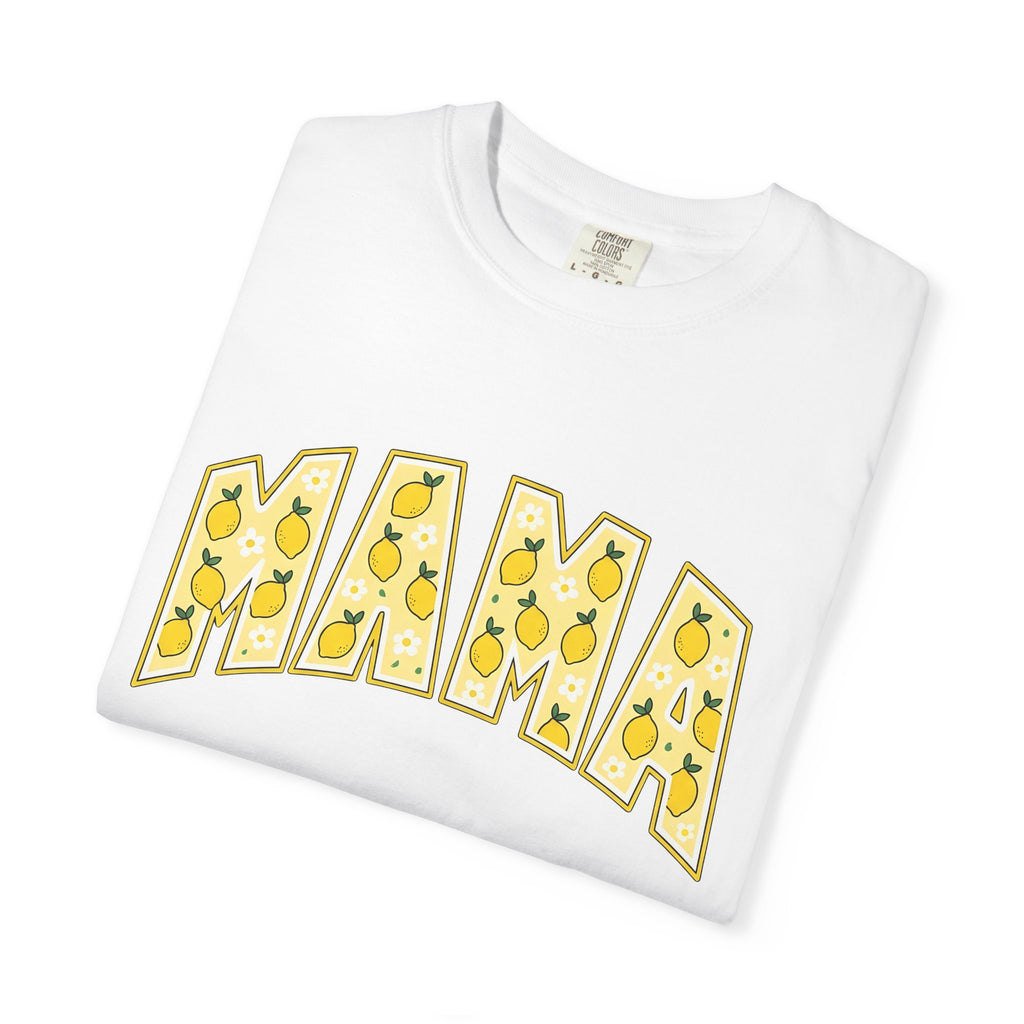 Lemon Design Shirt Moms Holiday Gift Women Whimsical Tee Citrus T-Shirt Mother Fan Vintage Tshirt Celebration Graphic Classic Flower Bouquet