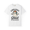 Ghost Clipart Shirt Halloween Joke Gift Women Retro Tee Specter T-Shirt Horror Fan Ghostly Tshirt Prank Graphic Hand Drawn Headset Tshirt