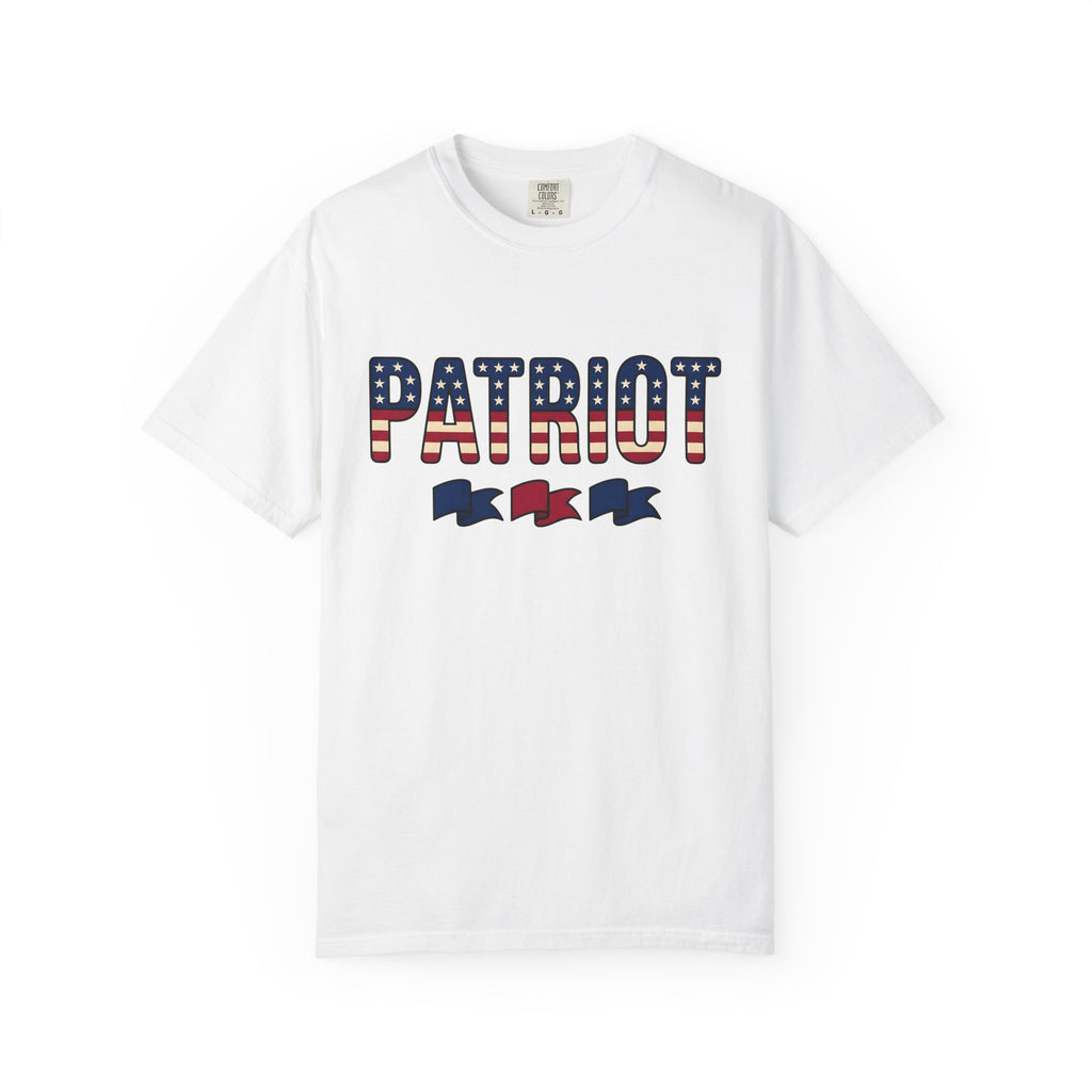 Patriotic Quote Shirt America Celebration Gift Women Strong Tee Saying T-Shirt American Enthusiast Bold Tshirt Party Graphic Retro Banner