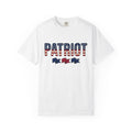 Patriotic Quote Shirt America Celebration Gift Women Strong Tee Saying T-Shirt American Enthusiast Bold Tshirt Party Graphic Retro Banner