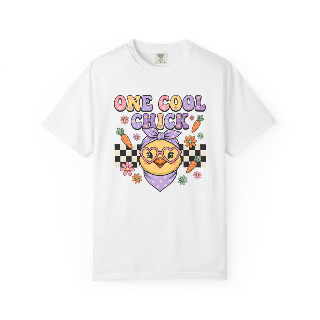 Baby Chicken Glasses Shirt Easter Pet Gift Women Comic Tee Chick T-Shirt Easter Fan Chicklet Graphic Vintage Vegetable Tshirt