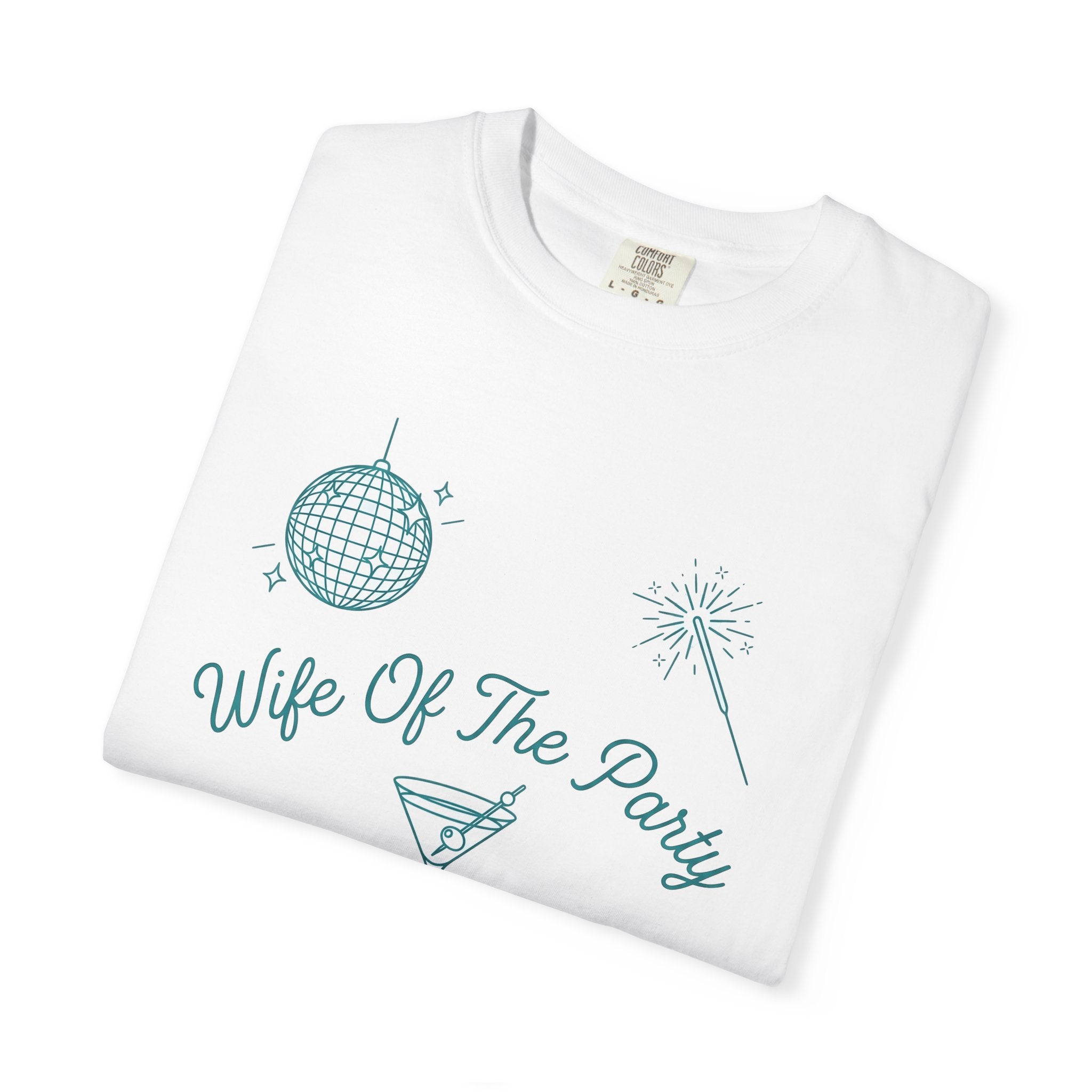 Beverage Glass Shirt Party Reception Gift Women Cartoon Tee Glassware T-Shirt Partygoer Fan Tumbler Tshirt Wedding Graphic Doodle Party Ball