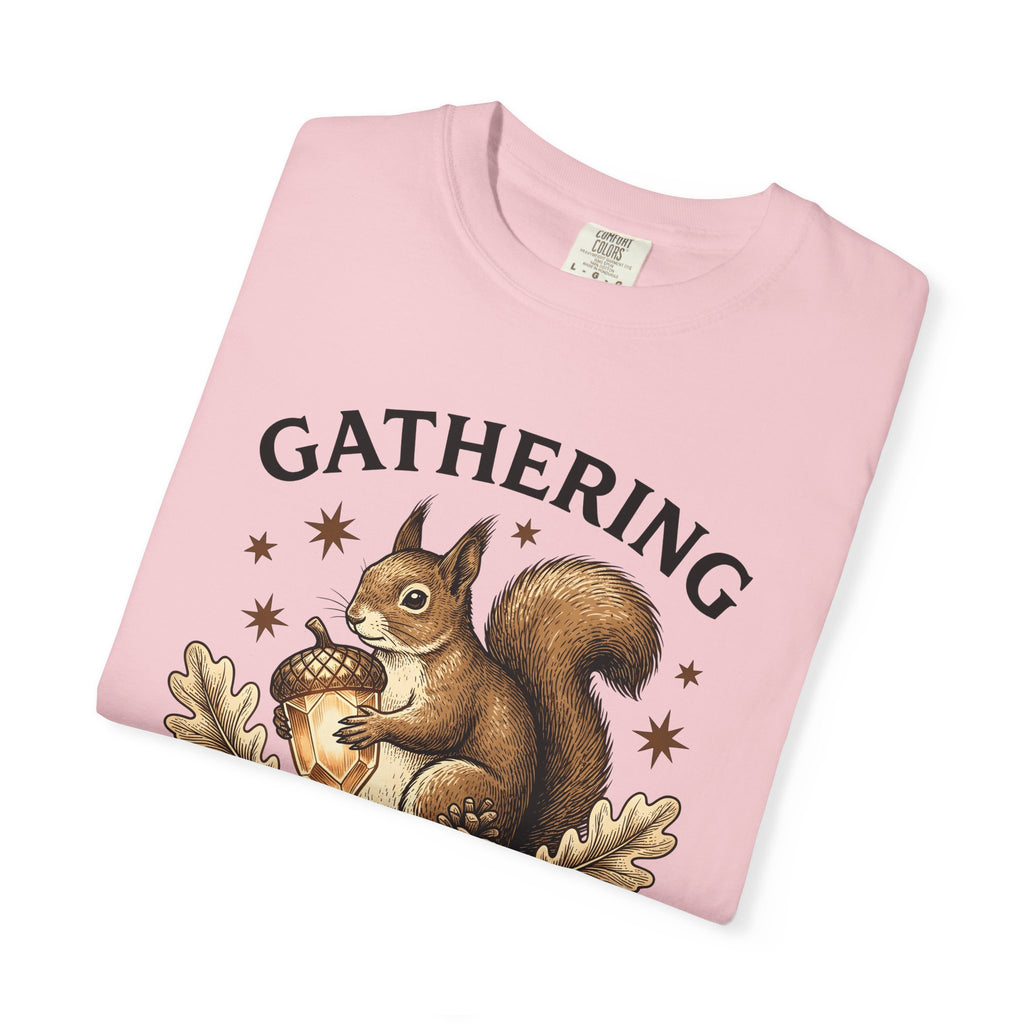 Squirrel Nut Shirt Woodland Animal Outdoors Gift Women Retro Tee Nutcracker T-Shirt Wildlife Fan Vintage Tshirt Outdoor Graphic Sketch Oak
