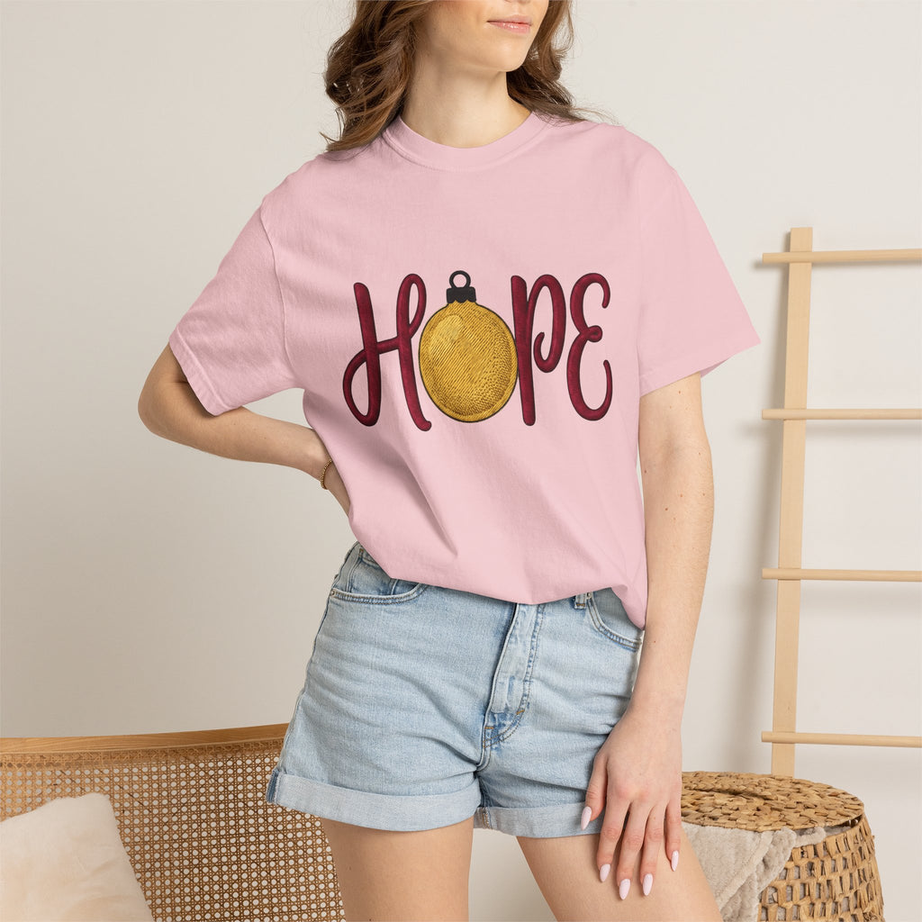 Ornament Print Shirt Christmas Party Gift Women Needlework Tee Decoration T-Shirt Xmas Fan Embroidery Tshirt Celebration Graphic
