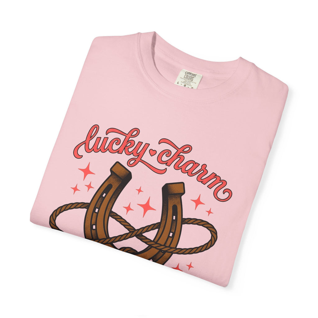 Horseshoe Knot Shirt Cowgirl Ranch Gift Women Cowboy Tee Lariat T-Shirt Rodeo Fan Western Tshirt Farm Graphic Retro Star Tshirt