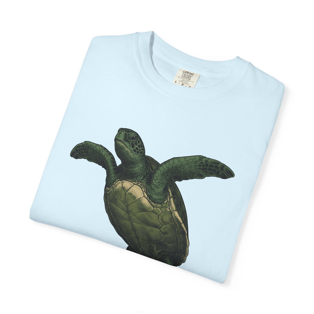 Sea Turtle Shirt Animals Wildlife Gift Women Retro Tee Turtle T-Shirt Animal Fan Creature Tshirt Vintage Tshirt Conservation Graphic Sketch