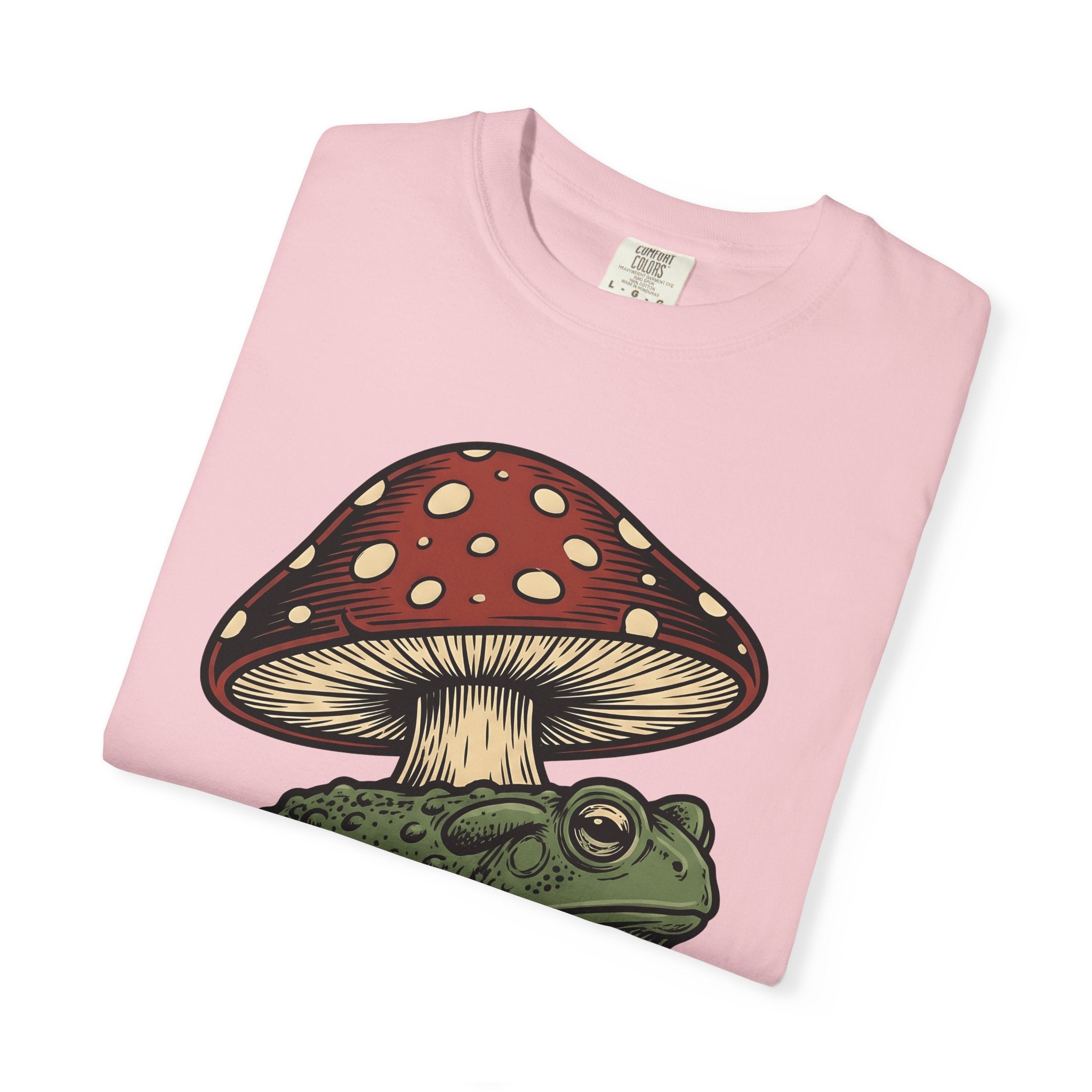 Toad Fungus Shirt Funny Nature Gift Women Old School Tee Fungal Infection T-Shirt Humor Fan Retro Tshirt Wildlife Graphic Doodle Toadstool
