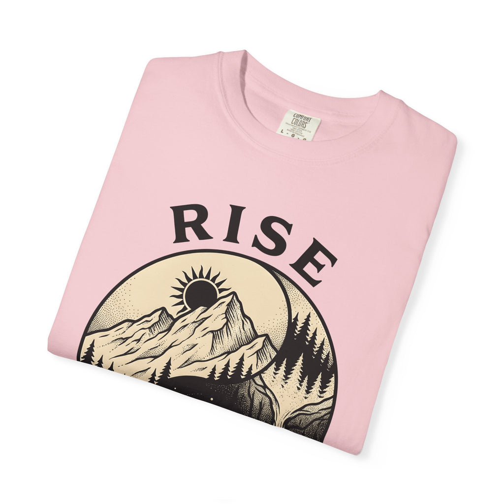 Mountain Yin Yang Shirt Sports Environment Gift Women Tribal Tee Yin Yang Symbol T-Shirt Athlete Fan Tribal Art Tshirt Eco Graphic