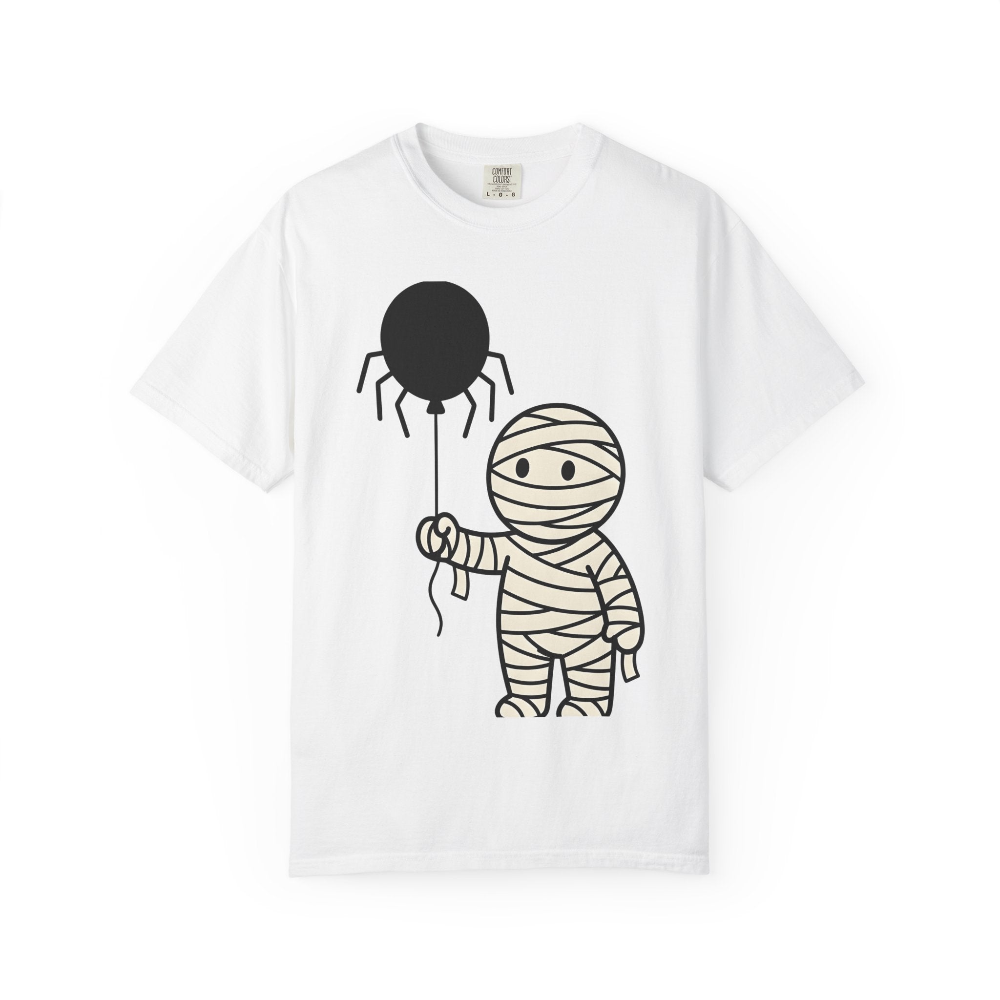 Mummy Doll Shirt Halloween Horror Gift Women Sweet Tee Doll T-Shirt Horror Fan Creepy Tshirt Macabre Graphic Clean Spider Balloon Tshirt