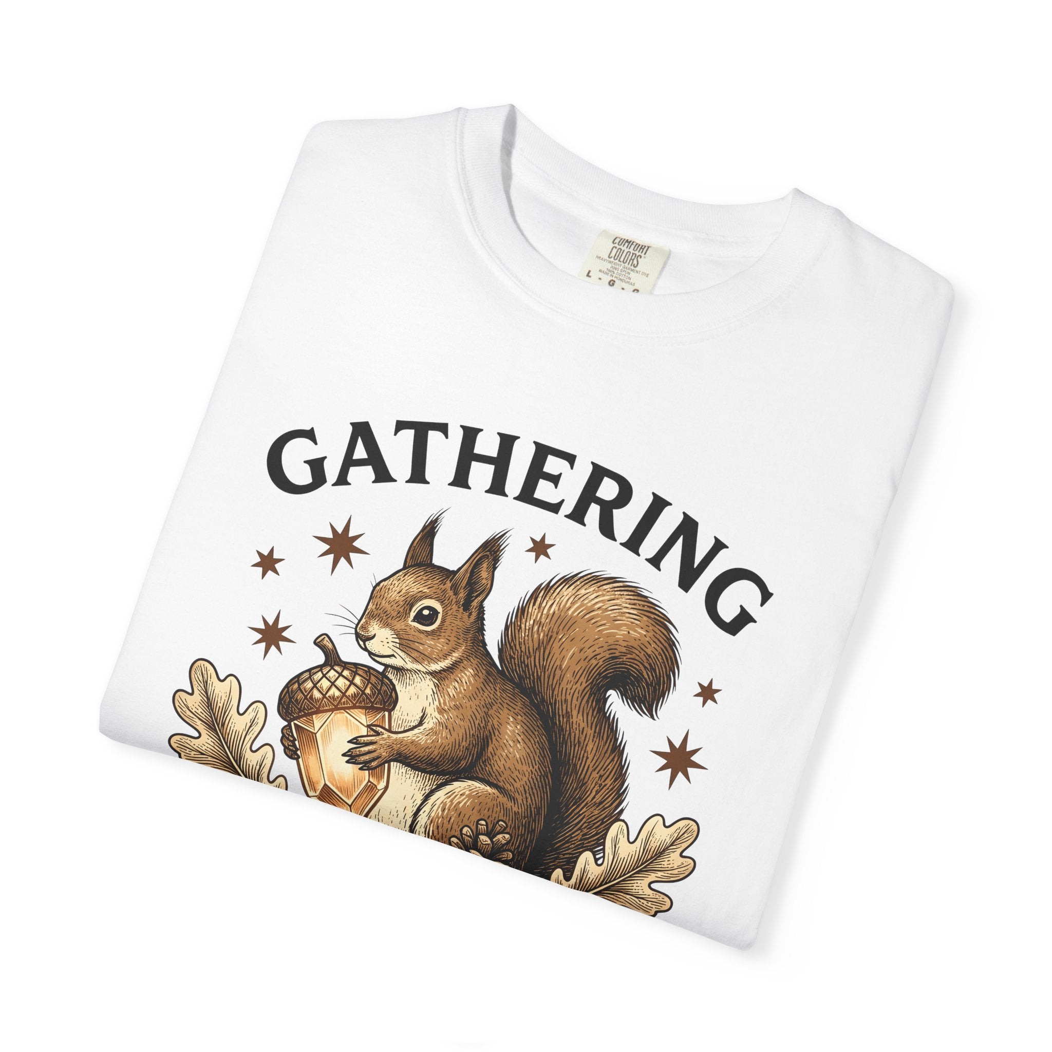 Squirrel Nut Shirt Woodland Animal Outdoors Gift Women Retro Tee Nutcracker T-Shirt Wildlife Fan Vintage Tshirt Outdoor Graphic Sketch Oak