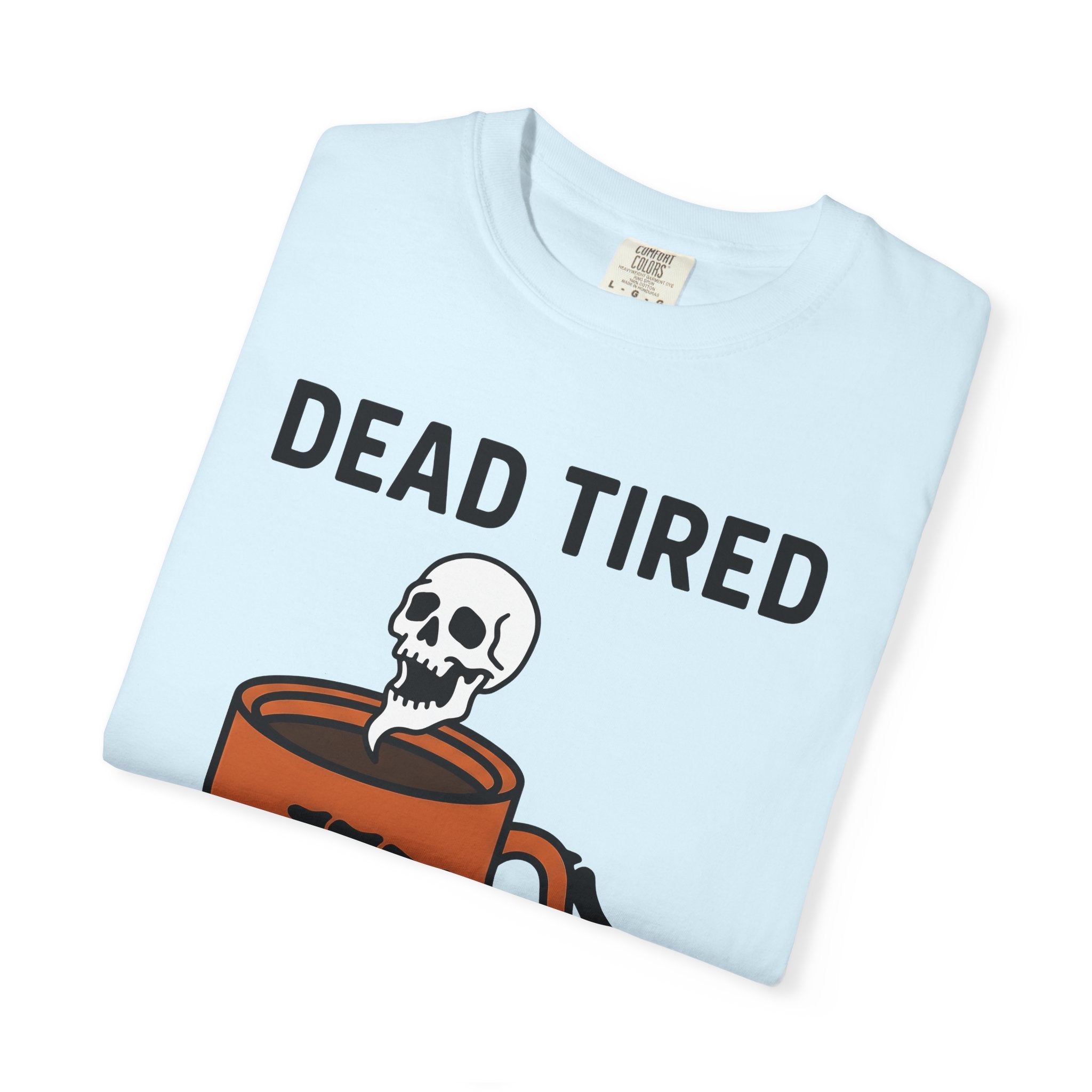 Skeleton Coffee Cup Shirt Coffee Party Gift Women Animated Tee Coffee Mug T-Shirt Coffee Fan Cartoon Tshirt Party Graphic Strong Skull Face