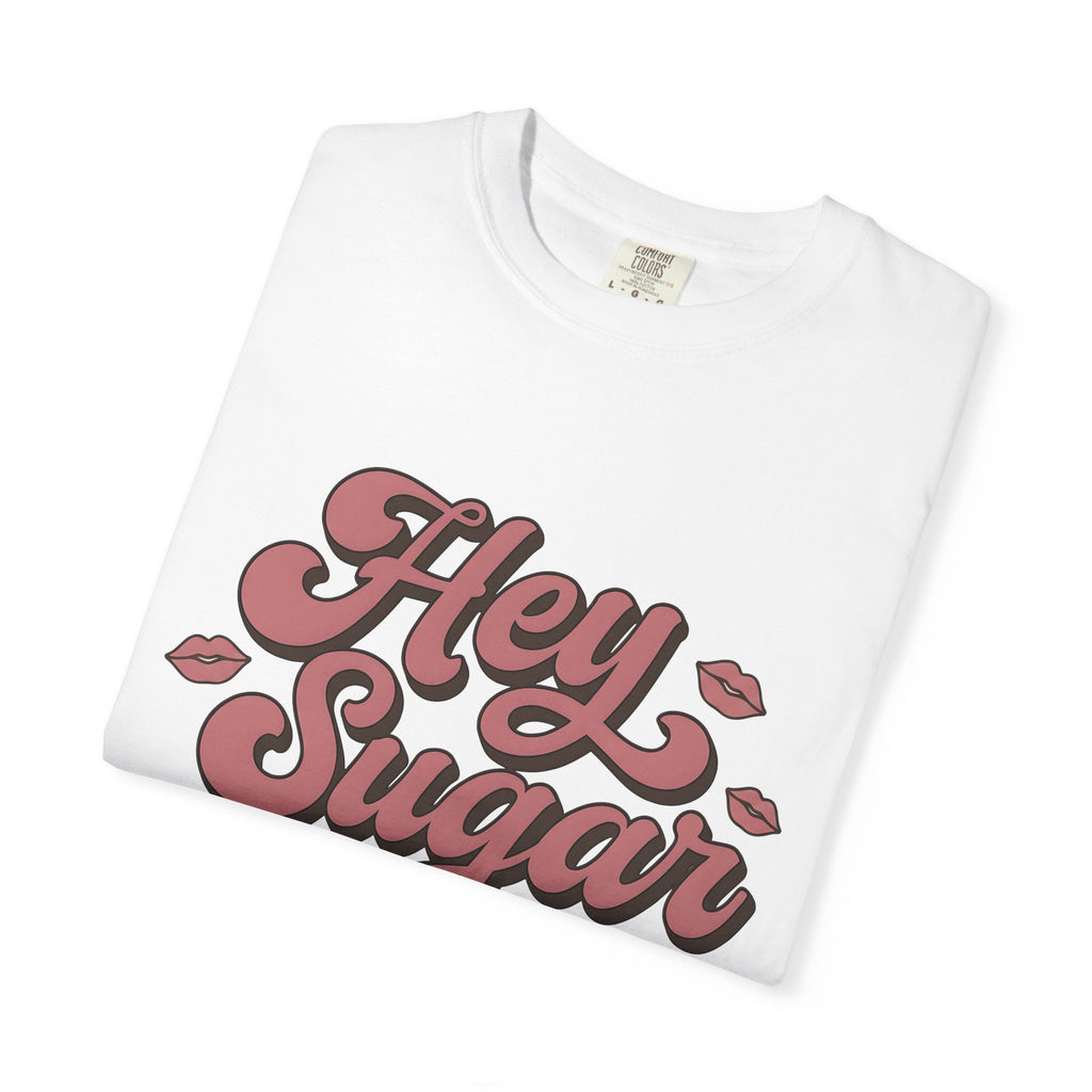 Pink Lips Design Shirt Valentine Duos Gift Women Whimsical Tee Lip Print T-Shirt Cupid Fan Lip Art Tshirt Partners Graphic Classic Lipstick