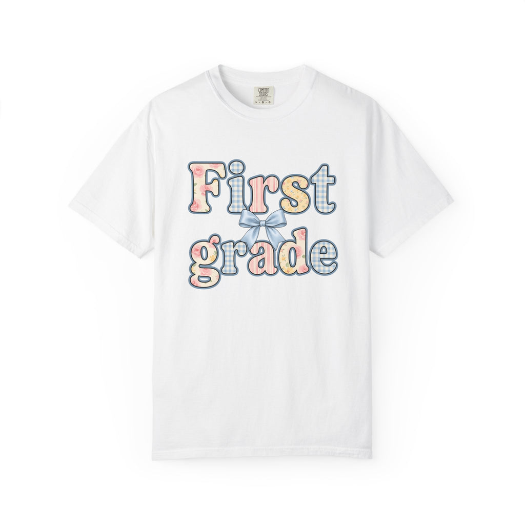 Floral Print Words Shirt Teachers Education Gift Women Hand Drawn Tee Typography T-Shirt Educator Enthusiast Illustrated Tshirt Learning