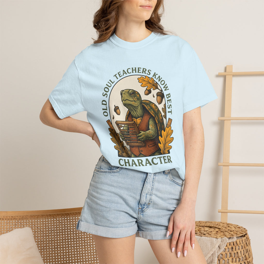 Turtle Mentor Shirt Teachers Creatures Gift Women Old School Tee Tormentor T-Shirt Educator Enthusiast Retro Tshirt Animal Graphic Cartoon