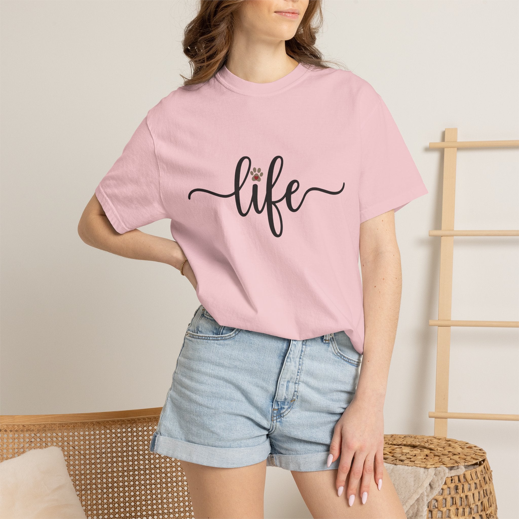 Paw Print Handwriting Shirt Dog Critter Gift Women Calligraphy Lettering Tee Handwritten Message T-Shirt Dog Fan Typography Tshirt Animal