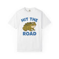 Toad Drawing Shirt Frog Hiking Gift Women Animated Tee Frog T-Shirt Amphibian Enthusiast Cartoon Tshirt Trekking Graphic Classic Journey