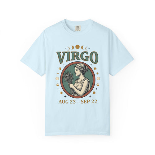 Astrology Goddess Shirt Boho Chic Mysticism Gift Women Sketch Tee Goddess T-Shirt Bohemian Enthusiast Drawing Illustration Spiritual Graphic