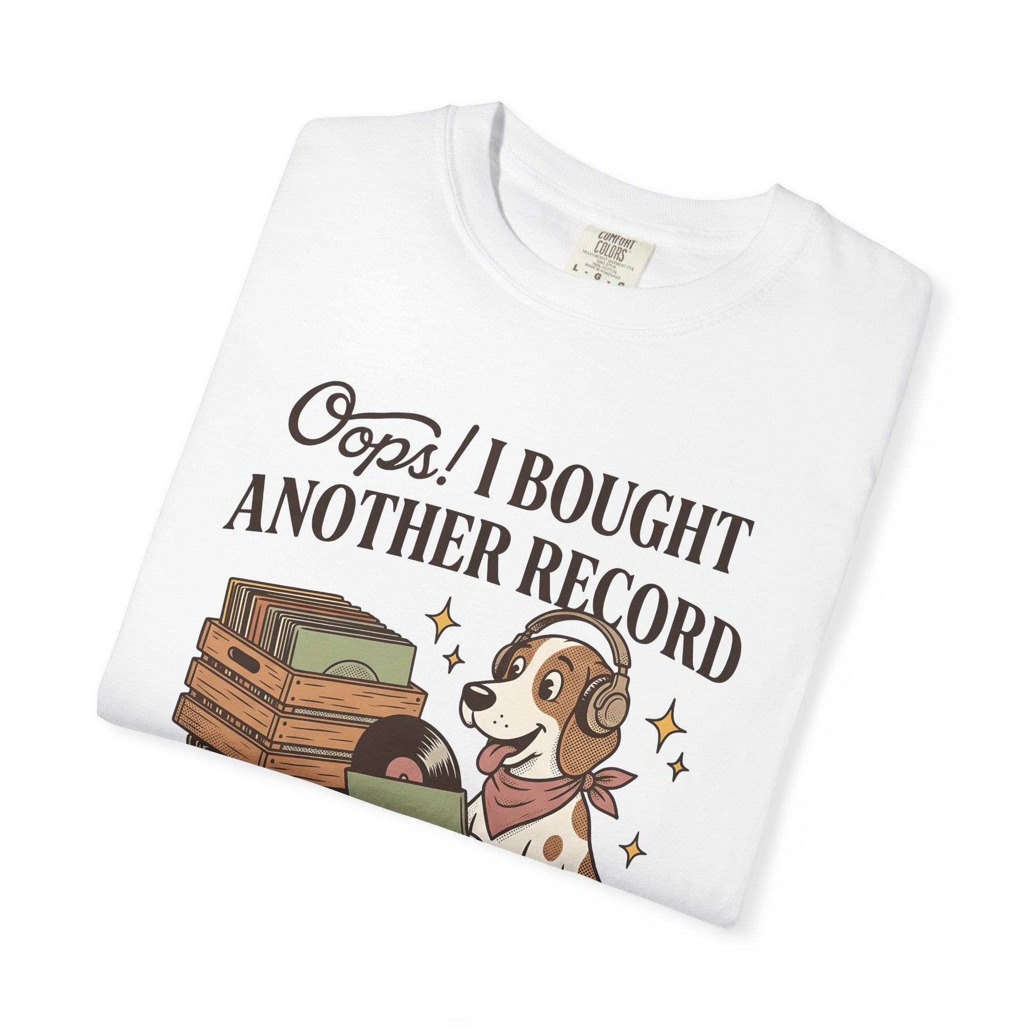 Dog Headphones Shirt Cute Music Gift Women Cartoon Tee Canine Headphones T-Shirt Adorable Fan Puppy Tshirt Music Graphic Vintage Vinyl