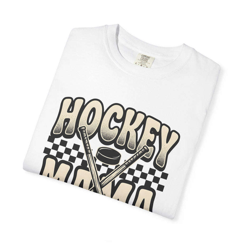 Hockey Sticks Shirt Hockey Mom Sports Gift Women Retro Tee Hockey Staves T-Shirt Hockey Fan Vintage Tee Retro Graphic Sports Design Vintage