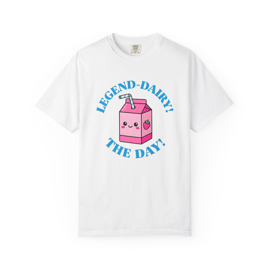 Strawberry Milk Box Shirt Drinks Snacks Gift Women Cute Tee Milk Carton T-Shirt Beverage Fan Milkbox Graphic Cute Tshirt Comic Happy Face