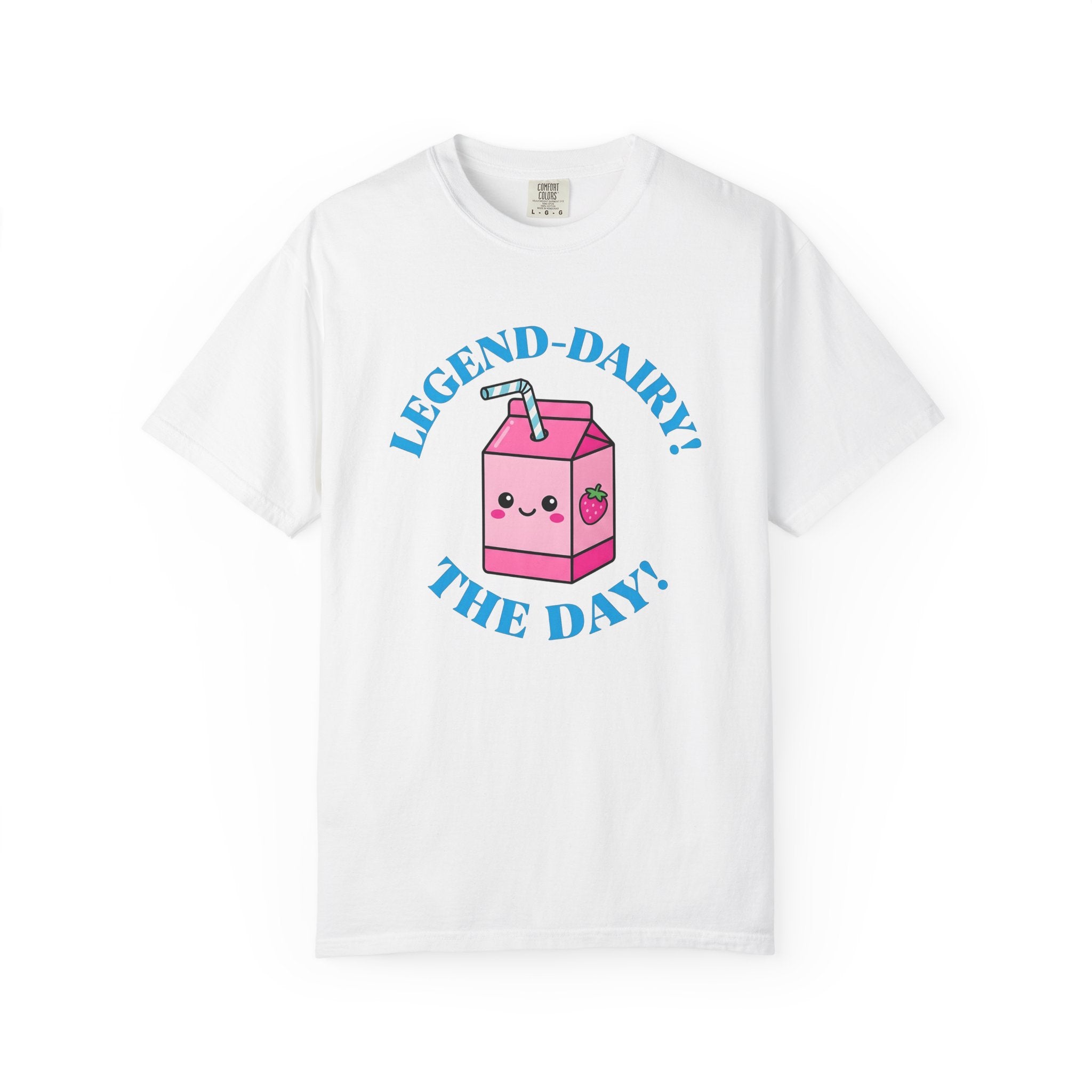 Strawberry Milk Box Shirt Drinks Snacks Gift Women Cute Tee Milk Carton T-Shirt Beverage Fan Milkbox Graphic Cute Tshirt Comic Happy Face