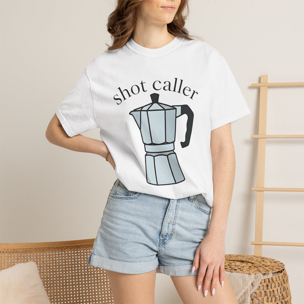 Coffee Pot Shirt Moms Drink Gift Women Line Art Tee Coffee Maker T-Shirt Mom Fan Coffee Mug Graphic Abstract Coffee Machine Tshirt