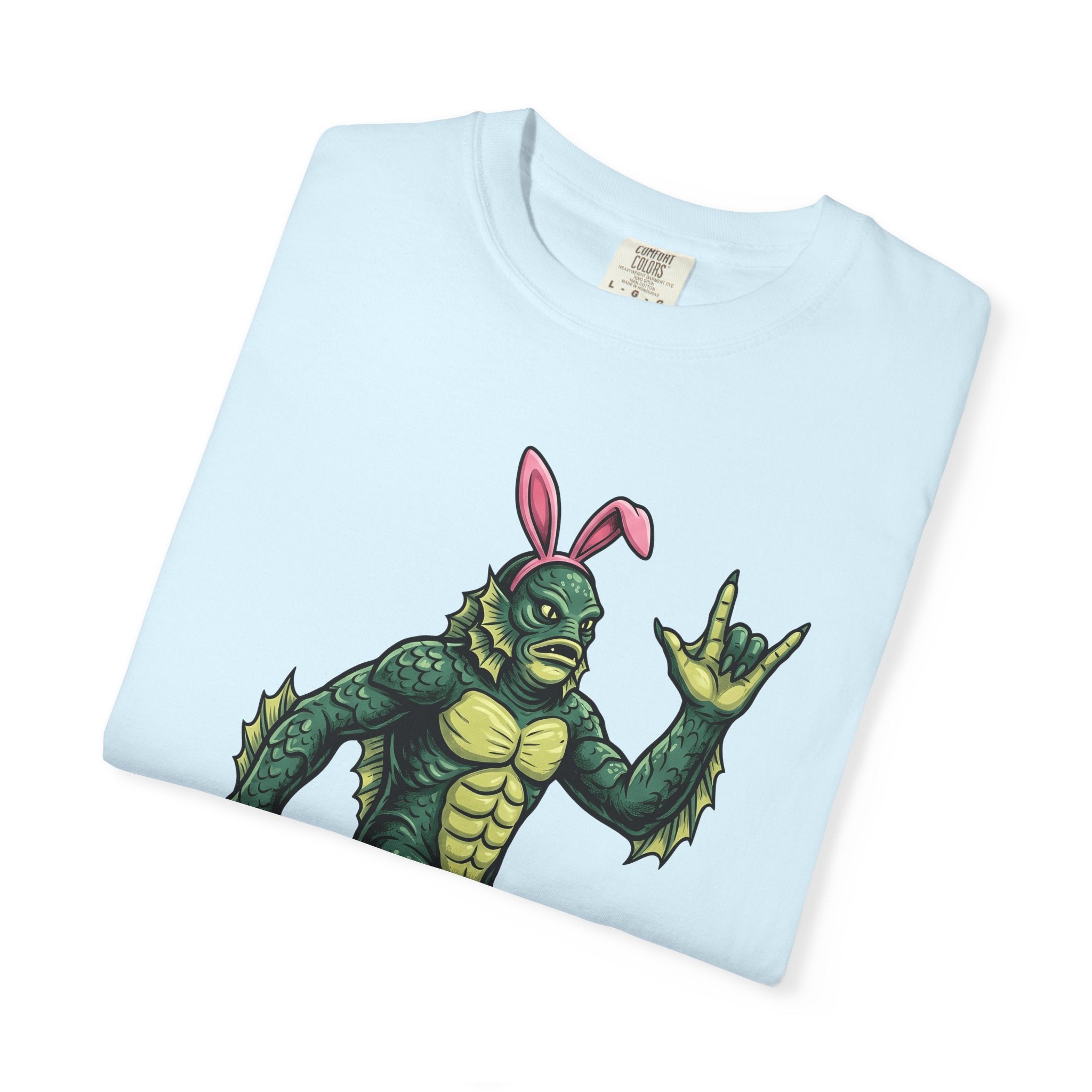 Odd Bunny Shirt Easter Fright Gift Women Caricature Tee Rabbit T-Shirt Easter Fan Cartoon Tshirt Scary Graphic Throwback Spring Basket