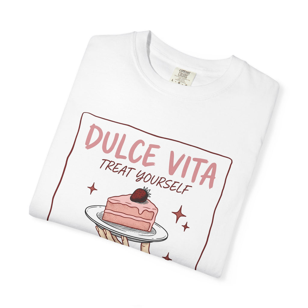 Berry Cake Shirt St. Valentine's Day Meal Gift Women Line Art Tee Cake T-Shirt Valentine Fan Minimalist Tshirt Dinner Graphic Cartoon