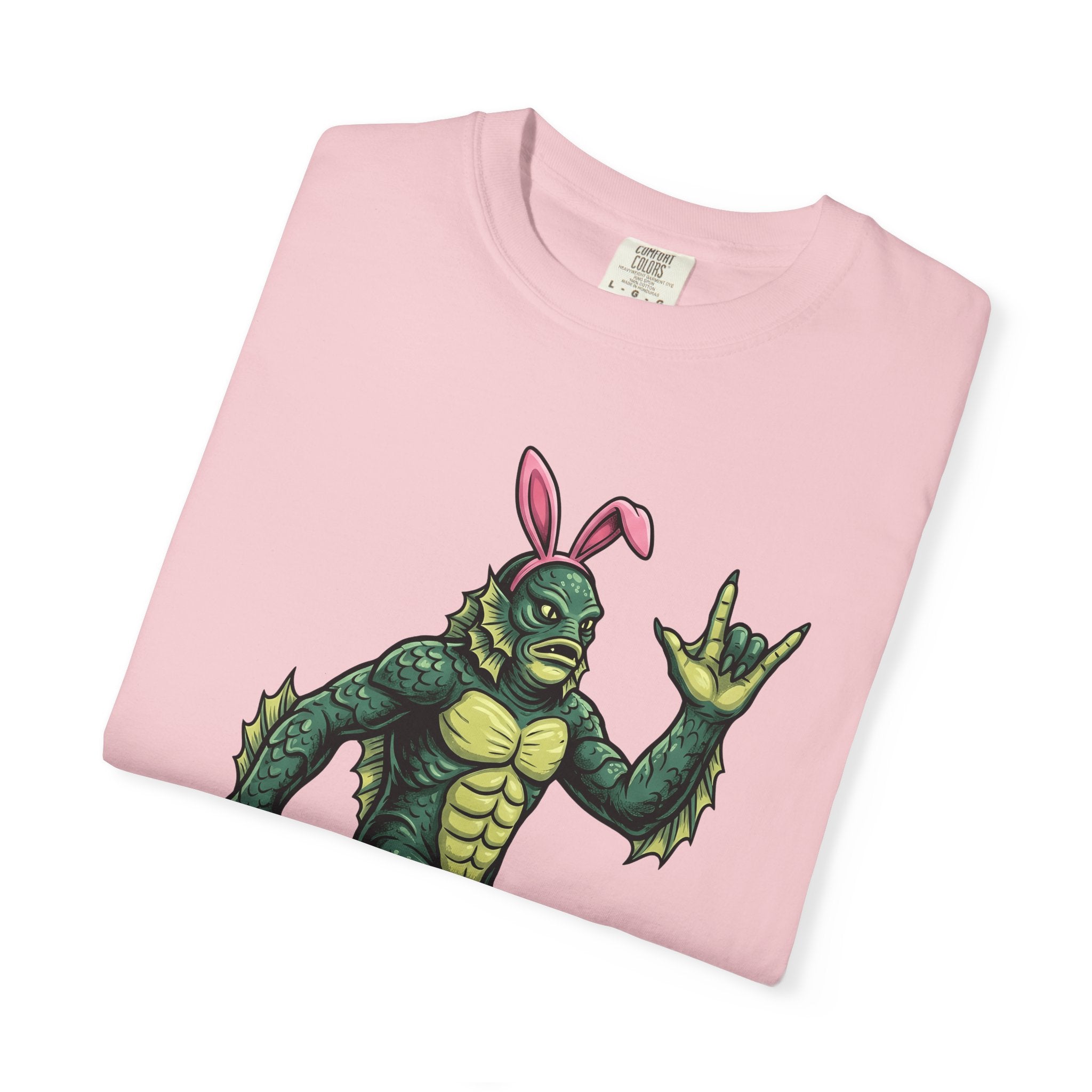 Odd Bunny Shirt Easter Fright Gift Women Caricature Tee Rabbit T-Shirt Easter Fan Cartoon Tshirt Scary Graphic Throwback Spring Basket