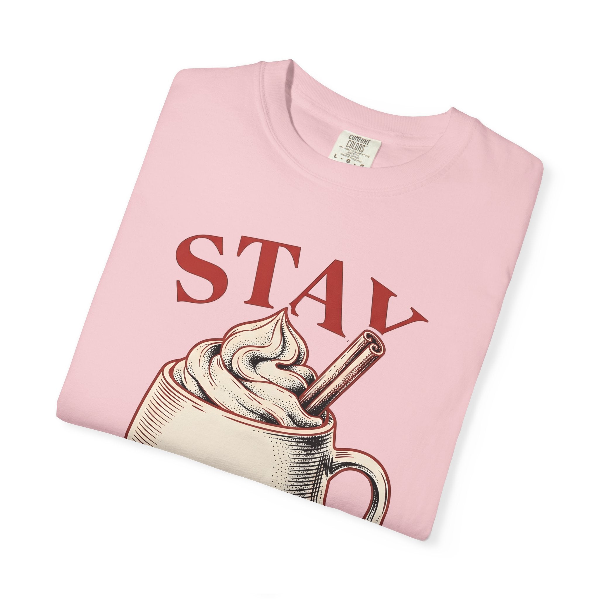 Coffee Mug Shirt Coffee Holiday Gift Women Classic Tee Mug T-Shirt Coffee Fan Vintage Tshirt Christmas Graphic Cartoon Cinnamon Bark Tshirt
