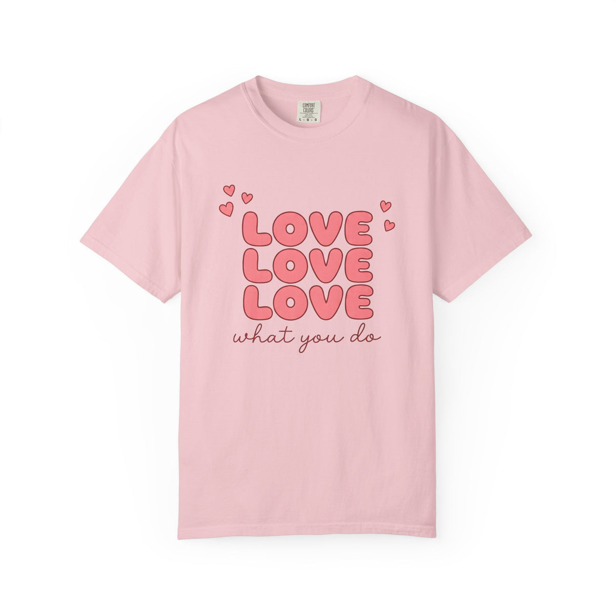 Pink Hearts Shirt Nurse Thanks Unisex Gift Whimsical Tee Heart T-Shirt Teacher