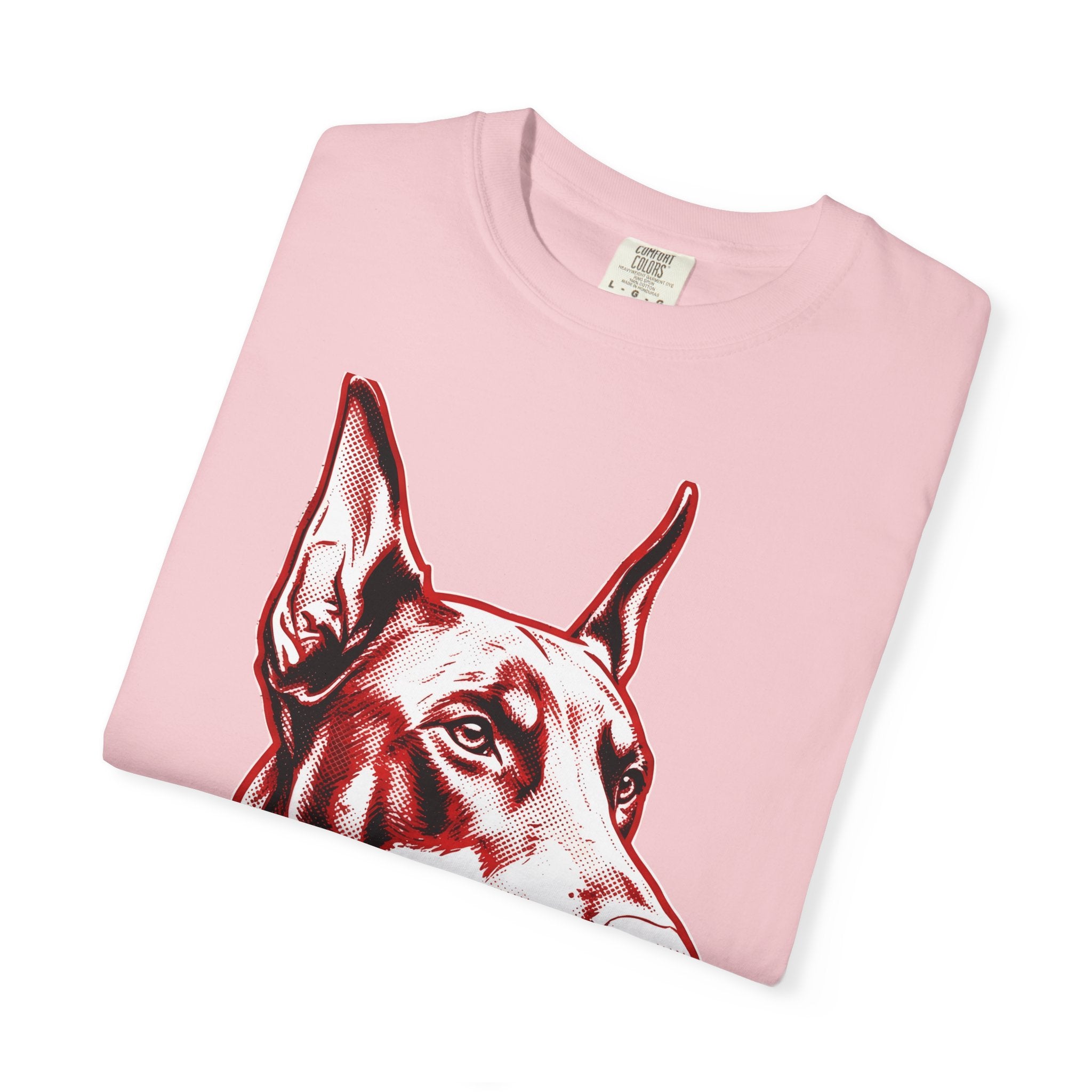 Doberman Pet Shirt St Valentines Day Animals Gift Women Old School Tattoo Tee Dobermann T-Shirt Valentine Fan Traditional Tshirt Creature